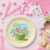 Assiettes En Carton Coco (Fête)