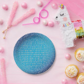 Assiettes En Carton Codage (Cyber World) (Fête)