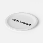 Assiettes En Carton code HTML (Angle)