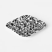 Assiettes En Carton Code Qr (Angulaire)