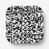 Assiettes En Carton Code Qr (Recto)