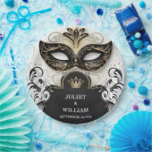 Assiettes En Carton Code vestimentaire Prom Costume Masquerade Mariage (Fête)