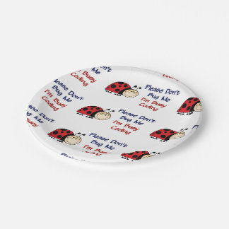 Assiettes En Carton Codeur Médicale Ladybug2