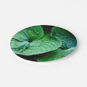 Assiettes En Carton Cœur d'Hosta (Angle)