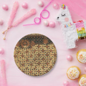 Assiettes En Carton Coffee Bean Earthy Boho Rustique (Fête)