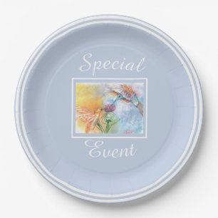 Assiettes En Carton Colibri