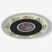 Assiettes En Carton colibri pourpre (Angle)