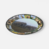 Assiettes En Carton Collage photo faune africaine Herd Herd Mist (Angle)