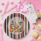 Assiettes En Carton Collection d'automne populaire Thanksgiving (Fête)