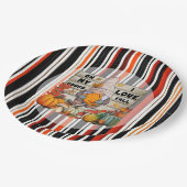 Assiettes En Carton Collection d'automne populaire Thanksgiving (Angle)