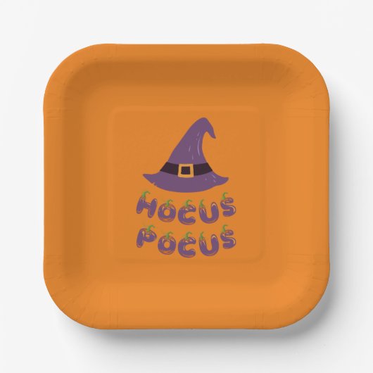 Assiettes En Carton Collection de fêtes d'Halloween ! (Recto)