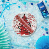 Assiettes En Carton Collection de Noël Suzanne Elizabeth (Fête)