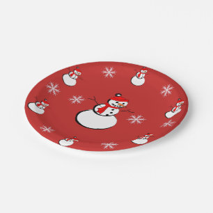 Assiettes En Carton Collection de Noël Suzanne Elizabeth Fêtes