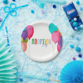 Assiettes En Carton Collection de partie d'adoption (Fête)
