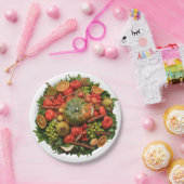 Assiettes En Carton Collection de récoltes de Thanksgiving (Fête)