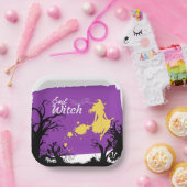 Assiettes En Carton Collection de timbres Halloween "Evil Witch" (Fête)