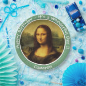 Assiettes En Carton Collection Leonardo da Vinci Mona Lisa (Fête)