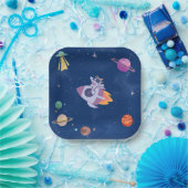 Assiettes En Carton Collection Space Party ! (Fête)