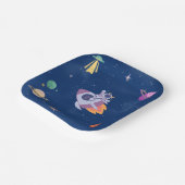 Assiettes En Carton Collection Space Party ! (Angulaire)