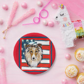 Assiettes En Carton Collie (Fête)