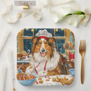 Assiettes En Carton Collie Holiday Baking : Festive Christmas