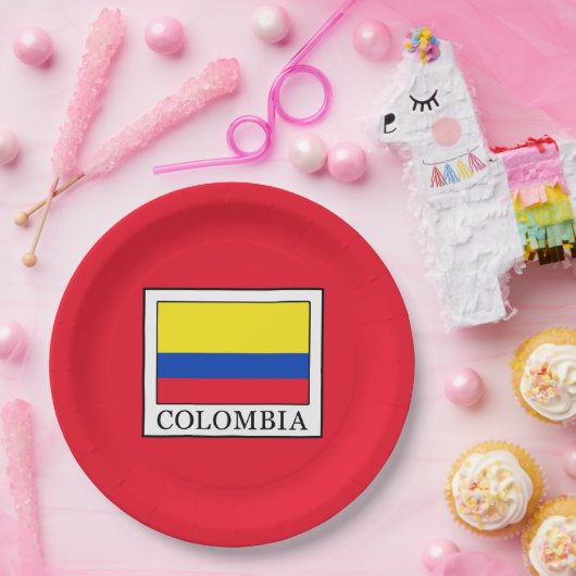 Assiettes En Carton Colombie (Fête)