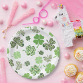 Assiettes En Carton Colorful Nuages Lucky (Fête)