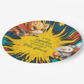 Assiettes En Carton Comic Book Superhero Boy Baby shower (Angle)