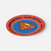 Assiettes En Carton Comics DC | Superman | Logo classique (Angle)