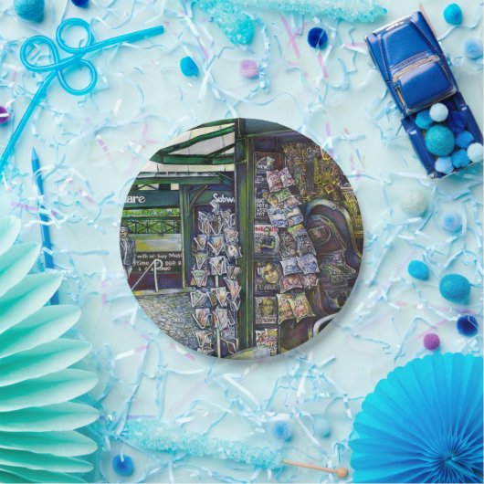 Assiettes En Carton Comment Est-Ce Qu'Une Image, Sans imagination ? (Fête)