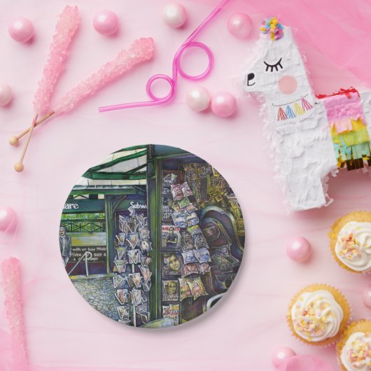 Assiettes En Carton Comment Est-Ce Qu'Une Image, Sans imagination ? (Fête)