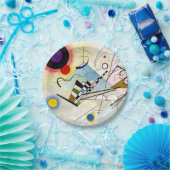 Assiettes En Carton Composition 8 de Kandinsky (Fête)