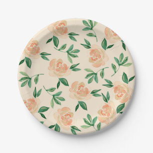 Assiettes En Carton Compositions florales de mariage