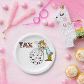 Assiettes En Carton Comptable des plaques papier (Fête)