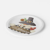 Assiettes En Carton Comptez vos bénédictions (Angle)