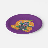 Assiettes En Carton Comte von Count | Citrouilles d'Halloween (Angle)