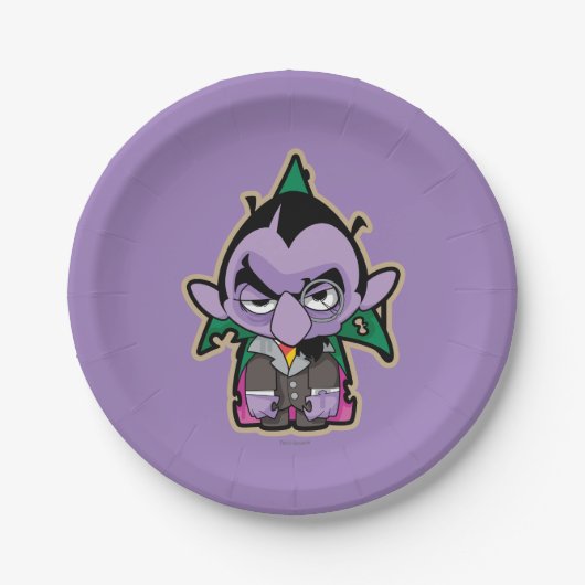 Assiettes En Carton Comte von Count Zombie (Devant)