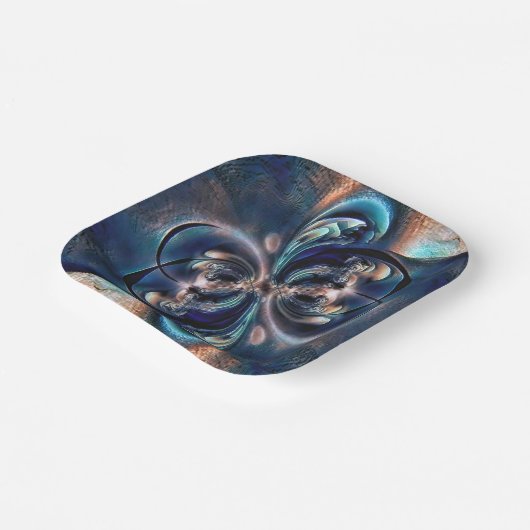 Assiettes En Carton Conception (Angulaire)