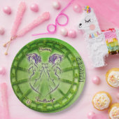 Assiettes En Carton Conception d'astrologie de zodiaque de Gémeaux (Fête)