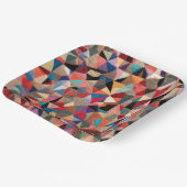 Assiettes En Carton Conception de courtepointe folle (Angulaire)