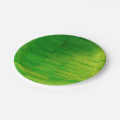 Assiettes En Carton conception de feuilles de bananier (Angle)