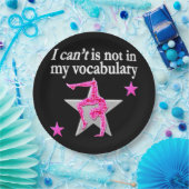 ASSIETTES EN CARTON CONCEPTION DE GYMNASTIQUES INSPIRATIONNELLES (Fête)