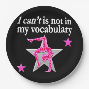 ASSIETTES EN CARTON CONCEPTION DE GYMNASTIQUES INSPIRATIONNELLES