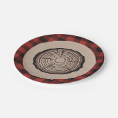 Assiettes En Carton Conception de la tige de plaque de papier Lumberja (Angle)