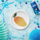 Assiettes En Carton Conception de mangue avec titre (Fête)