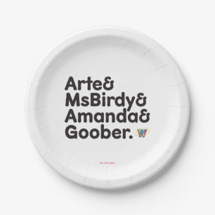 Assiettes En Carton Conception de noms de Webkinz