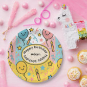 Assiettes En Carton Conception de plaque papier Anniversaire de enfant (Fête)