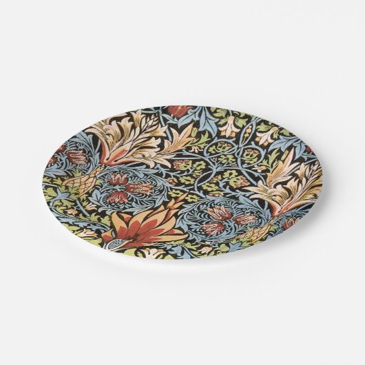 Assiettes En Carton Conception de Snakeshead William Morris (Angle)