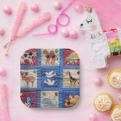 Assiettes En Carton Conception de surfaces composées (Fête)