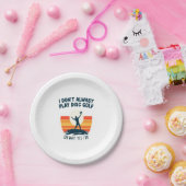 Assiettes En Carton Conception de T-shirt Disk Golf Lover (Fête)